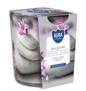 Aura Bispol Spa Garden vonná sviečka 100g