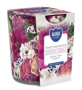 Aura Bispol Floral Inspirations vonná sviečka 100g