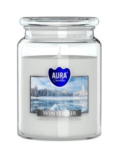 Aura Bispol Winter Air vonná sviečka 500g