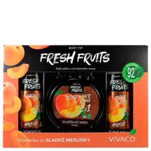 FRESH FRUITS MARHUĽA darčekové balenie s vôňou marhule v papierovej kazete