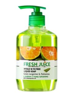 Fresh Juice Green Tangerine&Palmarosa tekuté mydlo s dávkovačom 460ml