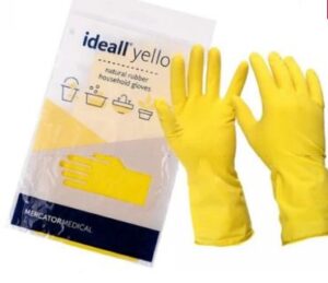 Rukavice gumenné – veľkosť L, 26 × 17 cm