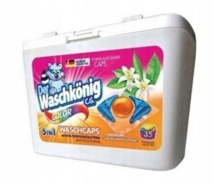 Der Waschkönig (Der Waschkonig) Orange Color gélové tablety na pranie 35ks