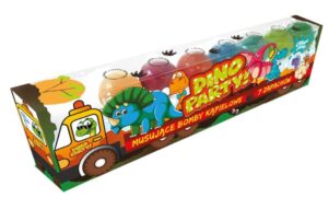 Chlapu Chlap vláčik bomby do kúpeľa Dinoparty 7x50g