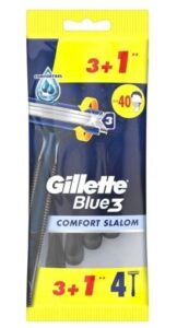 Gillette Blue 3 (Blue3) Comfort Slalom strojček na holenie 3+1ks