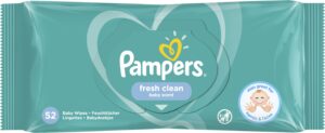 Pampers Fresh Clean detské vlhčené utierky 52ks