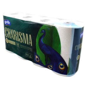 Toaletný papier GRITE CHARISMA 4vrst. 100% celulóza 8ks