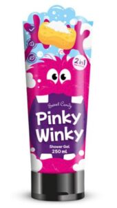 Sweet Candy Pinky Winky detský sprch.gél a šampón v jednom 250ml
