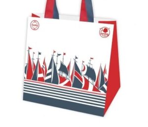 Taška pevná s uchom - loďky