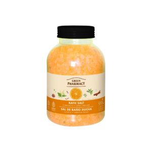 Green Pharmacy Soľ do kúpeľa 1000 g - Cinnamon & Sweet orange