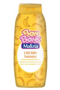 Malizia BonBons Creamy Banana dámsky sprchový gél + pena do kúpeľa 500ml