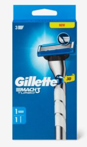 Gillette Mach3 Turbo pánsky holiaci strojček + 1 náhradná hlavica