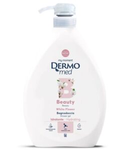Dermomed Beauty White Flower dámsky sprchový gél s dávkovačom 1L