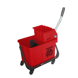Upratovací vozík PROFI červený 20 L, žmýkač