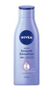 Nivea Smooth Sensation dámske telové mlieko 250ml