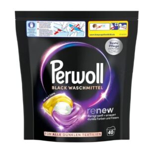 Perwoll Renew Black gélové kapsule na pranie 40ks