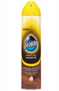 Pronto leštenka na nábytok 250ml Wood Amber&Argan