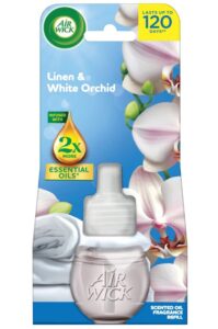 Air Wick Linen&White Orchid náplň do elektrického prístroja 19ml