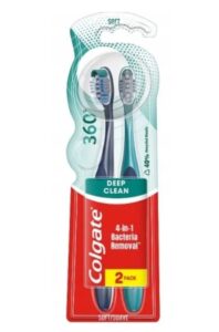 Colgate Whole Mouth Clean 360°zubná kefka Soft 2ks