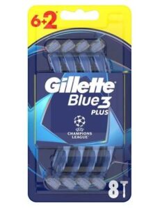 Gillette Blue 3 (Blue3) Comfort strojček na holenie 6+2ks