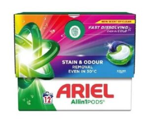 Ariel Color gélove tablety na pranie 12ks