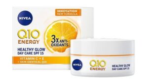 Nivea anti-wrinkle denný pleťový krém Q10 Plus C+Energy 50ml