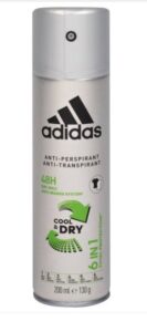 Adidas Cool Dry 6 v 1 pánsky deodorant 200ml/antip/