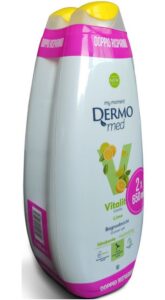 Dermomed DUOPACK Vitalita Lime dámsky sprchový gél 2x650ml