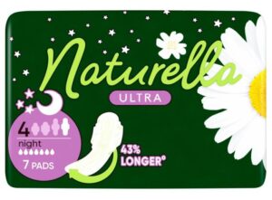 Naturella Ultra Night dámske hygienické vložky 7ks
