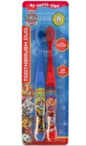 Paw Patrol detská zubná kefka 2ks
