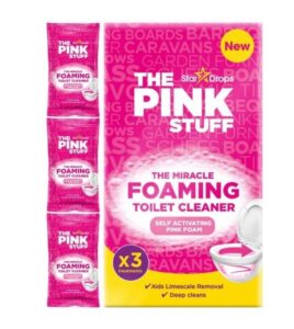 The Pink Stuff čistiaci prášok do WC 3x100g