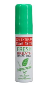 Fresh Breat Peppermint ústny sprej 18ml