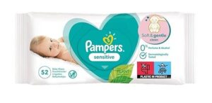 Pampers Sensitive detské vlhčené utierky 52ks