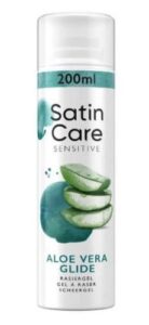 Gillette Satin Sensitive Aloe Vera dámsky gél na holenie 200ml