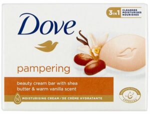 Dove Pampering bambucké maslo tuhé mydlo 90g