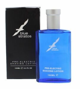Blue Stratos voda pred holením pre elektrické holenie 100ml