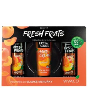 FRESH FRUITS MARHUĽA darčekové balenie s vôňou marhule v papierovej kazete