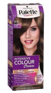 Palette Intensive Color Creme farba na vlasy 50ml 7-1 Medium Ash Blonde