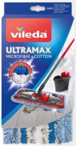 Vileda Ultramax náhrada na mop plochý mikrovlákno+cotton 2v1
