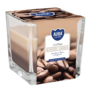 Aura Bispol Coffee vonná sviečka 170g