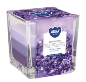 Aura Bispol Lavender vonná sviečka 170g