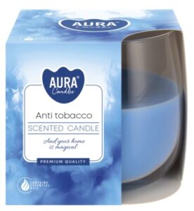Aura Bispol Anti Tobacco vonná sviečka 130g
