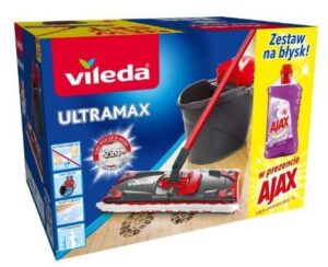 Vileda Ultramax complete set vedro+mop  2v1+Ajax 1L
