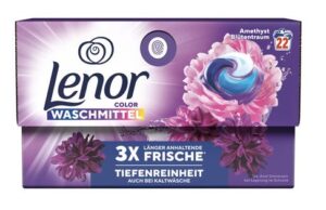Lenor Color Amethyst Blutentraum gélové tablety na pranie 22ks