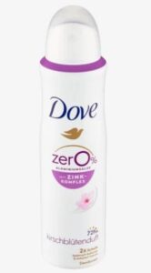 Dove 0% Aluminium Kirschblutten dámsky deodorant 150ml