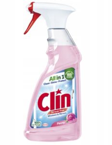 Clin Peony čistič na okná 500ml
