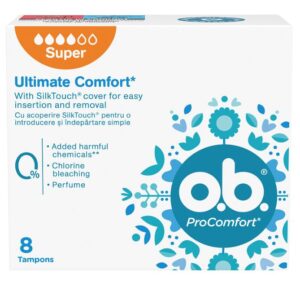 O.B. Pro Comfort Super dámske hygienické tampóny 8ks