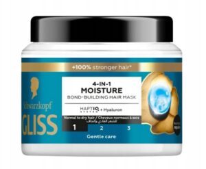 Glisskur 4-IN1 Moisture (Aqua Revive) maska na vlasy 400ml