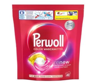 Perwoll Renew Color gélové kapsule na pranie 40ks