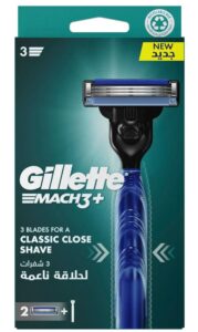Gillette Mach3 strojček +2ks náhradná hlavica